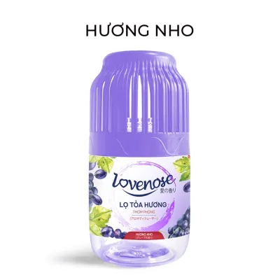 Lọ tỏa hương Lovenose 180ml hương thơm tự nhiên dễ chịu khử mùi sáp thơm phòng thế hệ mới 45 ngày