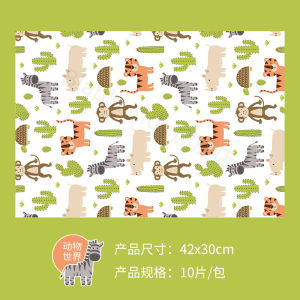 Infant Disposable Feeding Bib Waterproof Baby Cotton Bib Paper Baby Bib Waterproof Disposable Bib Kid Travel Feeding Essentials Bibs 10pcs