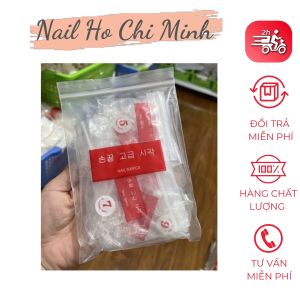 [HCM]Set móng nối chân form Hàn - set 500 móng được đánh mã số từ 0 đến 9