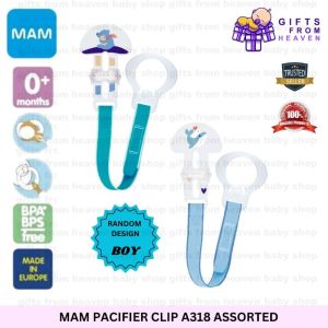 MAM PACIFIER CLIP A318 ASSORTED