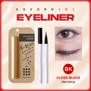 Bút kẻ mắt không trôi Cocoroiki BK - Gloss Black - Hàng Nhật Bản chính hãng phân phối độc quyền