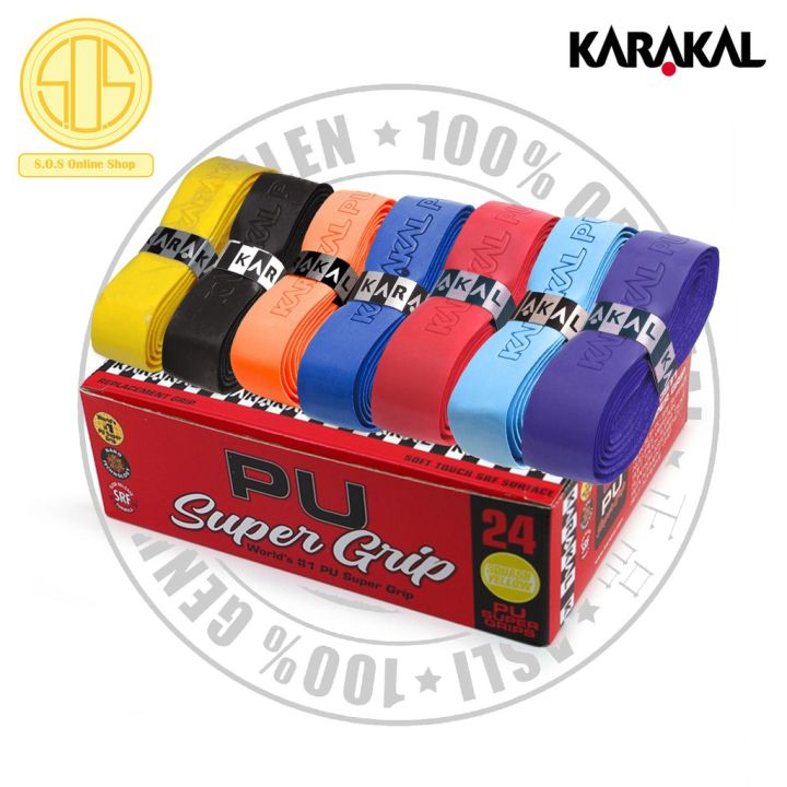 Karakal Grip Pu Super 12pcs6pcs Badminton Tennis Replacement