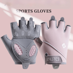 BLACKON Breathable Fingerless Workout Gloves Anti-Slip Half Finger Mens Fingerless Gloves Training Gloves Palm Guards Outdoor Cycling Gloves Outdoor Sports