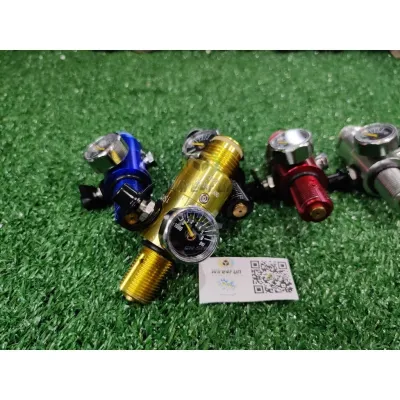 เร็คกูเลเตอร์ ลดแรงดัน (แถมชุดซ่อม) เกลียว M18x1.5 800 psi // 1800 psi