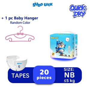 【BUY 1 TAKE 1+3 Free gifts】Surp luck korean diaper 100pcs diaper pants / tape Diapers All Size NB S M L XL XXL XXXL Ultra thin disposable diaper baby free shipping