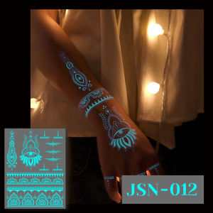 Tattoo Sticker Warm Atmosphere Luminous Effect Arm Patch Butterfly Decorative Beautification