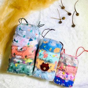 Best Seller - 12 Pcs Celana Dalam Anak Perempuan Laki Laki Babydoll Kemasan Pouch