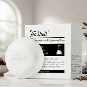 [Original HQ] Teashell Soap Brightening Whitening Skin Dull Dry Acne Skin Body Wash For Whitening For Women Men Sabun Mandi Putihkan Cerahkan Kulit Baiki Kulit Badan // Face Serum Whitening Fade Dark Spots Acne Eyebag
