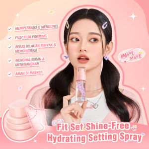 [BPOM] PINKFLASH #More&More Setting Spray Shine-free Hydrating Oil-control Matte Extend makeup with Soothing Calming Non-sticky Finishing Make Up