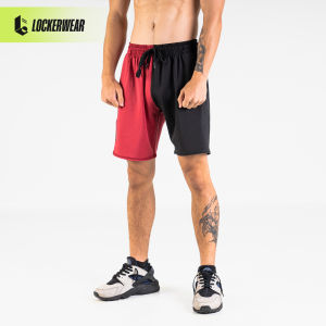 Celana Pendek Short Pants Sports Slim Fit Pria Anti Bakteri Stretch Elastis Quick Dry Badminton Training Running Gym Fitness Workout Lari Olahraga Polos Laki Laki Dewasa