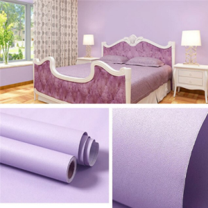 COD PAKET 5ROLL Wallpaper Dinding Stiker Dinding Rumah POLOS wallpaper anti air Premium Quality Ukuran 45cm x 45meter Termurah