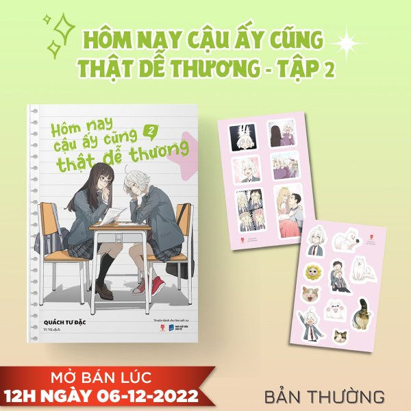 Sách Fahasa - Hôm Nay Cậu Ấy Cũng Thật Dễ Thương - Tập 2 - Tặng Kèm 2 ...