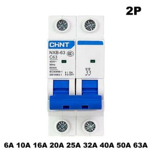 【FAST Delivery】 CHINT MINIATURE CIRCUIT BREAKER 16AMP 20AMP 32AMP 40AMP 63AMP 1POLE AND 2POLE AND 3POLE