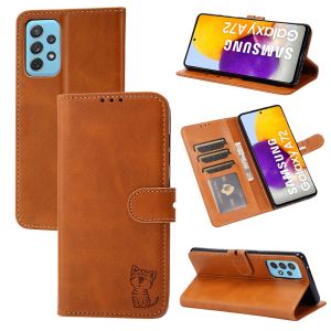 เคส A53สำหรับ Samsung Galaxy A23 A73 A13ขนาด5G A13 Samsung น้ำหนัก4G เคสช่องเสียบบัตรกระเป๋าสตางค์หนังแม่เหล็กแบบฝาพับปกป้อง4G