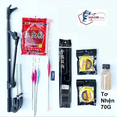 Cần Câu Tay Câu Đài Bạch Kinh Thiên Cam 5H [BH 1 Năm 1 Lóng] Tặng Kèm Ngọn Phụ CT38 - Sanami Fishing