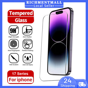 【🔥SG STOCK🔥】RICHMENTMALL HD Tempered Glass for iPhone 17 Pro Max Screen Protector iPhone17 Air Anti-fingerprint creen Protectors Film