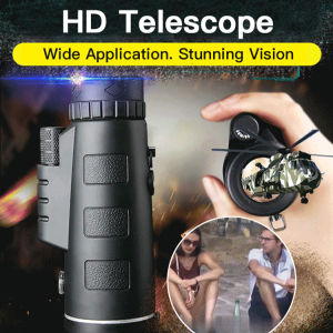 High Power High Definition Binoculars Optical Fixed Zoom High Clarity Night Vision Monocular Telescope Telescope Outdoor Sports