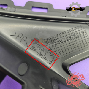 YAMAHA LC135 V8 Fi INNER SIDE COVER MAIN PIPE COVER 1 BDK-F842M COVER 2 BDK-F842N-00 100% ORI HLY