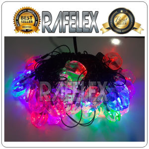RAFELEX99 Lampu Tumblr VISALUX 5 Meter Packing Box Lampu LED Dekorasi Lampu Hias motif BINTANG