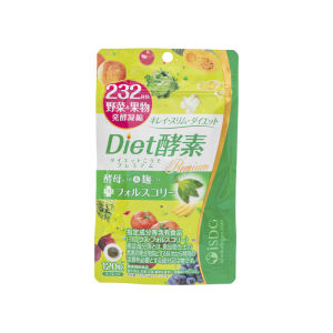 FAST SHIP READY STOCK Japan ISDG Diet Enzyme Supplement capsule 120 tab pill lose weight sleep slim body fruit 323 type vegetable fermentation health supplement pill skin collegen whitening detox Fat burner block oil metabolism easy digest cut down weight