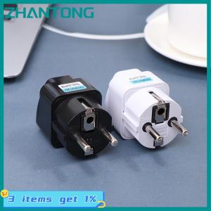 ZHANTONG Universal Kr AU US UK EU Plug Adapter American Japan Korea Russia German Travel Plug Israel Brazil Power Converter Socket Plug