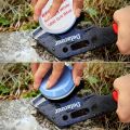 Delacour Axe/Hatchet Sharpening Puck Whetstone Sharpening Stone, Dual Grit Multi-Purpose Sharpener Stone. 