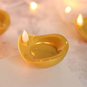 Deepavali LED Candle High-tech 2025 Deepavali decoration item candle light Lampu hiasan diwali Water sensor Candle lamp