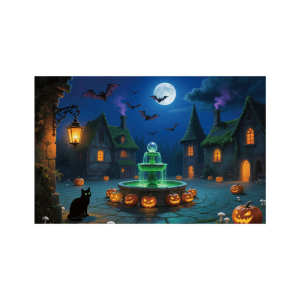 Halloween backdrop cloth   Halloween Banner for Festive Atmosphere Decoration   Party Photography Banner