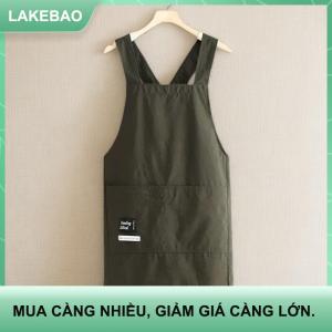 【LAKEBAO】 Tạp dề nhà bếp khi nấu ăn thoáng khí bền bỉ tạp dề đeo ngang hông cho người lớn chống bám bẩn chất liệu mềm mại trang phục làm việc nhà hàng dùng trong gia đình