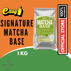 Easy Brand Signature Matcha Base Powder 1Kg - The Ultimate Wellness Boost for Lattes Smoothies and More!