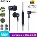 SONY MH-EX300AP MH750 IN EAR STEREO EARPHONE EARSET DYNAMIC SOUND STRONG BASS CALL ANSWERING. 
