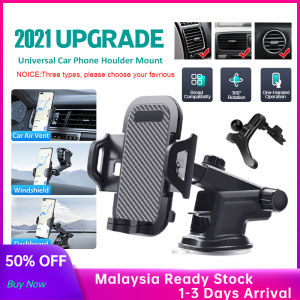 Car Mount Phone Holder with Silicon Sucker Air Outlet Car Phone Holder Mobile Phone Stand  Bracket Clip Multifunctional Phone Holder Universal Car Holder