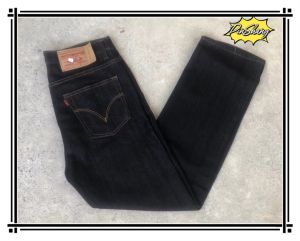 กางเกงยีนส์ขากระบอก-ไม่ยืด เป้ากระดุม