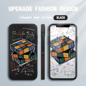 Hontinga Casing Case For Samsung Galaxy S10 S10 Plus Case S10+ Formula Rubiks Cube Square Original Liquid Soft Silicone Edge Pattern Case Full Cover Camera Protection Cases Back Cover Phone Casing Softcase For Boys Men