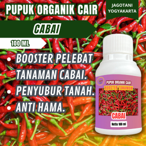 Pupuk Cabai Organik Bantu Tingkatkan Produksi Segala Jenis Cabai Cepat Tumbuh By Jagotani Yogyakarta