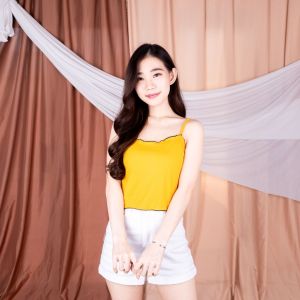 GF SF Tanktop Lacta Rib / Tanktop Korea / Tanktop Wanita SALE MURAH 1 KG MUAT 12PC