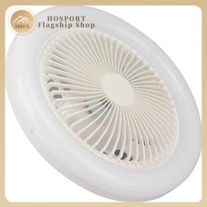 【HRFS】 Ceiling Fan with Light Low Profile Ceiling Fan with Remote Control Flush Mount Ceiling Fan 3 Wind Speed for Home Office