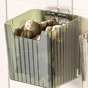 Hộp Đựng Thực Phẩm Trong Tủ Lạnh Hộp Bảo Quản Hành Tỏi Đồ Khô Tặng Kèm Miếng Dán