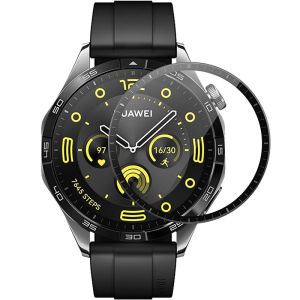 Phim bảo vệ bằng sợi thủy tinh mềm 3D for Huawei Watch GT 4 41mm 46mm Full Cong Bảo vệ màn hình Watch GT4 Phụ kiện đồng hồ thông minh