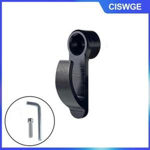 CISWGE Phổ CNC nhôm hợp kim xe máy lỗ duy nhất móc Mũ bảo hiểm Túi Carry Hook chủ cho xe đạp điện Scooter xe máy