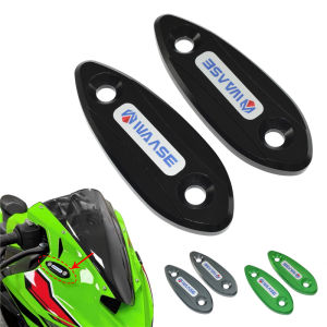 Motorbike Rearview Mirror Seat Decorative Cover Mirror Base For Kawasaki Ninja 250 250SL 300 400 650 ZX-6R ZX636 ZX6R ZX25R ZX-25R ex250 ex300 ex650