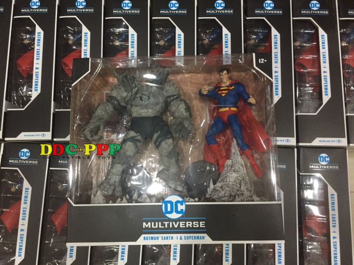 SUPERMAN VS DEVASTATOR - DC COLLECTOR McFarlane Toys 7-Inch