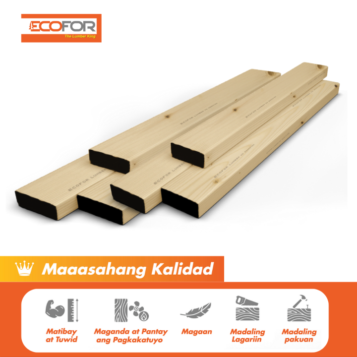 Matimco Matimco Ecofor Lumber S4S Smooth Side / Kiln Dried 2 inches variant 10 ...