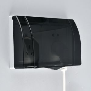 【HHarbour】พร้อมส่ง ฝาครอบแผง 86 แบบ 1 หลุม/ 2หลุม กันน้ำ กล่องปลั๊กไฟ