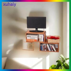 xuhaiy 1 cái 1:12 Dollhouse thu nhỏ bằng gỗ lưu trữ Tủ lưu trữ giá kệ sách mô hình đồ nội thất phụ kiện đồ chơi