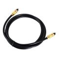 TOSLINK DIGITAL AUDIO OPTICAL CABLE (1, 1.5, 3, 5 METERS). 