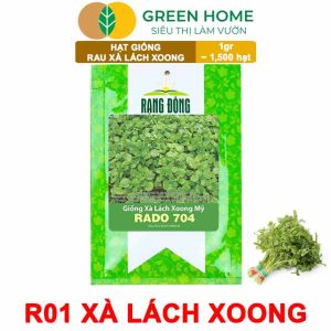 Hạt Giống Rau Xà Lách Xoong Greenhome Gói 1g~1500 hạt Dễ Trồng Quanh Năm Độ Nảy Mầm Cao Thu Hoạch Nhanh Năng Suất Cao R01
