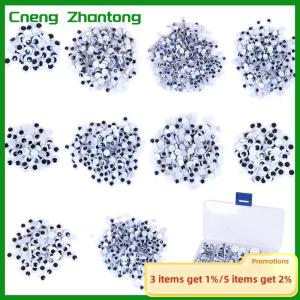 Cneng Self-adhesive mixed eyes for toys doll googly wiggly eyes diy accessories