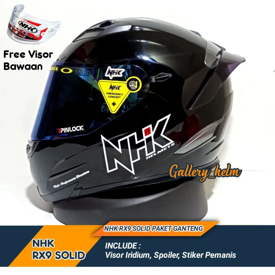 Helm nhk sale full face hitam