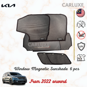 Kia carnival KA4 Stronger Magnetic Sunshade premium sun shade from 2022 onward